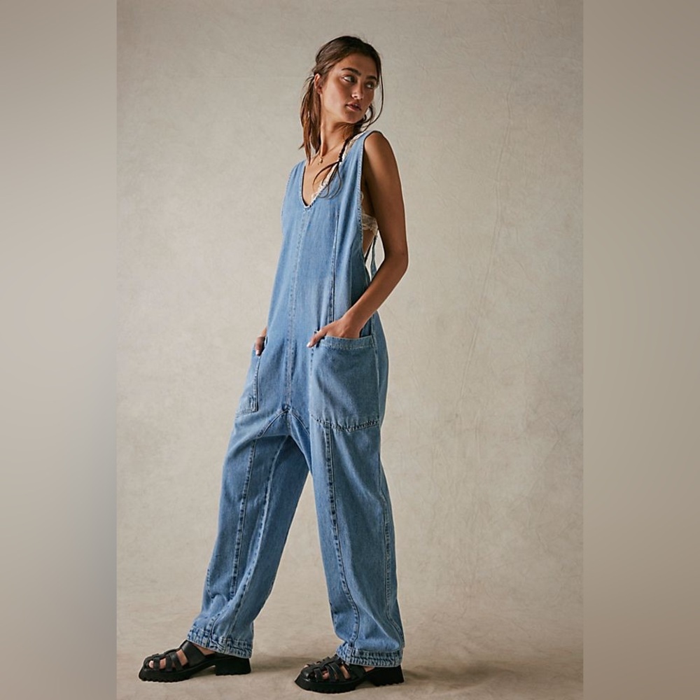 We The Free High Roller Jumpsuit in Kansas Wash